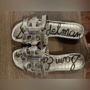 NWOT Metallic Gold Sam Edelman Sandals